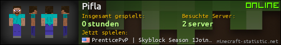Benutzerleisten 560x90 für Pifla