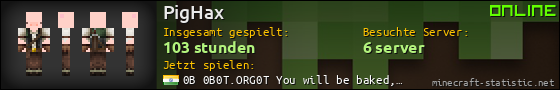 Benutzerleisten 560x90 für PigHax
