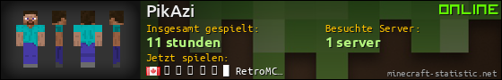 Benutzerleisten 560x90 für PikAzi