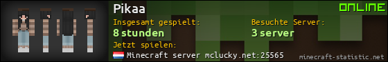 Benutzerleisten 560x90 für Pikaa