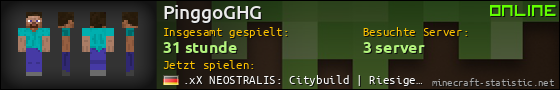 Benutzerleisten 560x90 für PinggoGHG