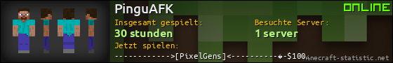 Benutzerleisten 560x90 für PinguAFK