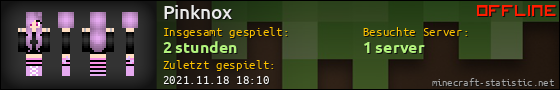 Benutzerleisten 560x90 für Pinknox