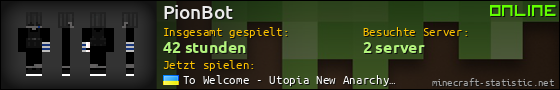 Benutzerleisten 560x90 für PionBot