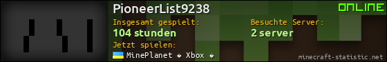 Benutzerleisten 560x90 für PioneerList9238