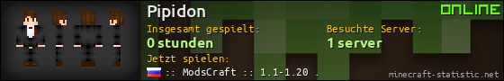 Benutzerleisten 560x90 für Pipidon