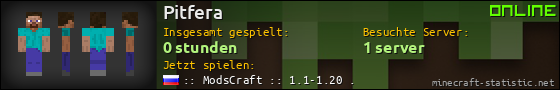 Benutzerleisten 560x90 für Pitfera
