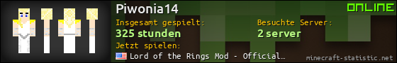 Benutzerleisten 560x90 für Piwonia14