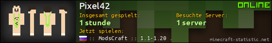 Benutzerleisten 560x90 für Pixel42