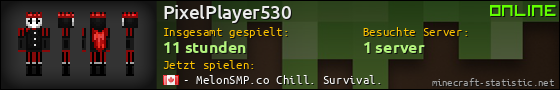 Benutzerleisten 560x90 für PixelPlayer530