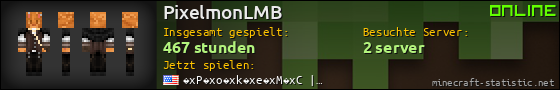 Benutzerleisten 560x90 für PixelmonLMB