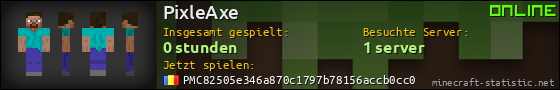 Benutzerleisten 560x90 für PixleAxe