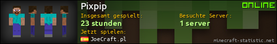 Benutzerleisten 560x90 für Pixpip