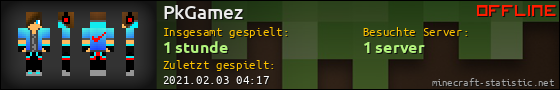 Benutzerleisten 560x90 für PkGamez
