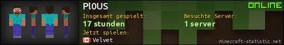Benutzerleisten 560x90 für Pl0US