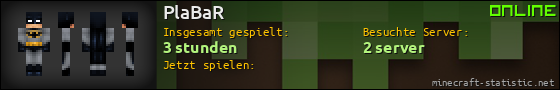 Benutzerleisten 560x90 für PlaBaR