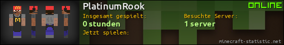 Benutzerleisten 560x90 für PlatinumRook