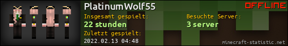 Benutzerleisten 560x90 für PlatinumWolf55