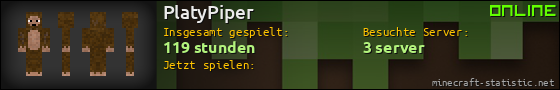 Benutzerleisten 560x90 für PlatyPiper