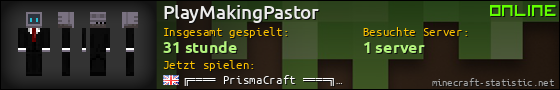 Benutzerleisten 560x90 für PlayMakingPastor