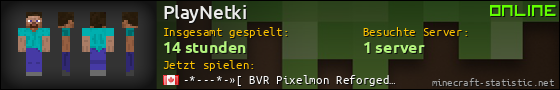 Benutzerleisten 560x90 für PlayNetki