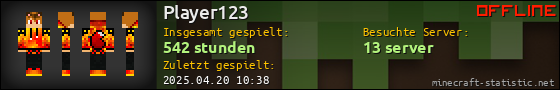 Benutzerleisten 560x90 für Player123