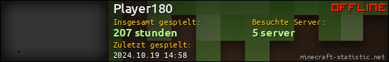 Benutzerleisten 560x90 für Player180