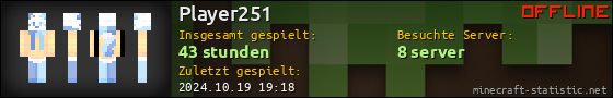 Benutzerleisten 560x90 für Player251