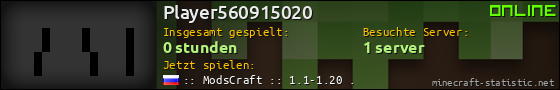 Benutzerleisten 560x90 für Player560915020