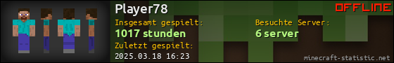 Benutzerleisten 560x90 für Player78