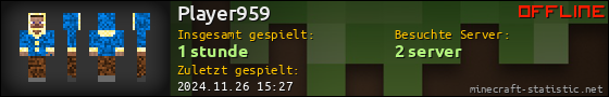 Benutzerleisten 560x90 für Player959