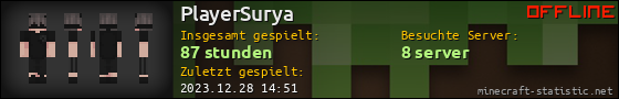 Benutzerleisten 560x90 für PlayerSurya