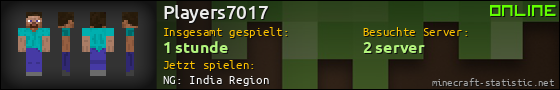 Benutzerleisten 560x90 für Players7017