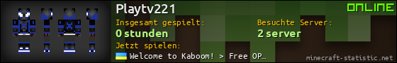 Benutzerleisten 560x90 für Playtv221