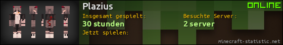 Benutzerleisten 560x90 für Plazius