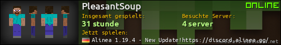 Benutzerleisten 560x90 für PleasantSoup