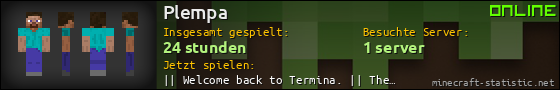 Benutzerleisten 560x90 für Plempa