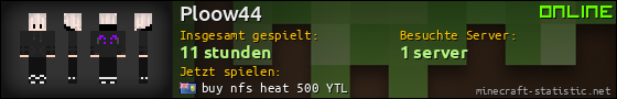 Benutzerleisten 560x90 für Ploow44