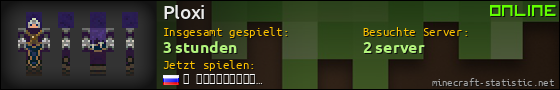 Benutzerleisten 560x90 für Ploxi
