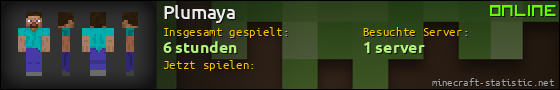 Benutzerleisten 560x90 für Plumaya