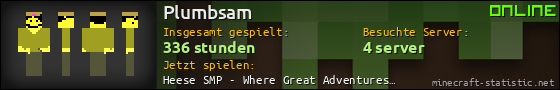 Benutzerleisten 560x90 für Plumbsam