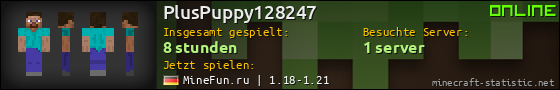 Benutzerleisten 560x90 für PlusPuppy128247