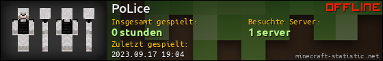 Benutzerleisten 560x90 für PoLice