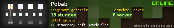Benutzerleisten 560x90 für Pobab