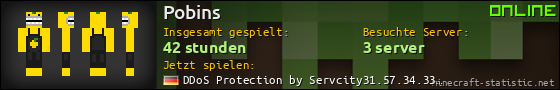 Benutzerleisten 560x90 für Pobins