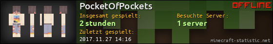 Benutzerleisten 560x90 für PocketOfPockets