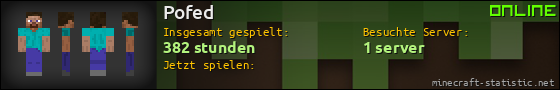Benutzerleisten 560x90 für Pofed