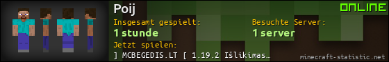 Benutzerleisten 560x90 für Poij