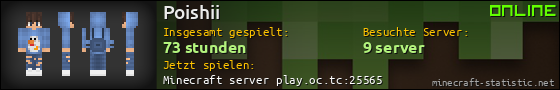 Benutzerleisten 560x90 für Poishii