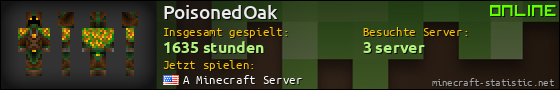 Benutzerleisten 560x90 für PoisonedOak